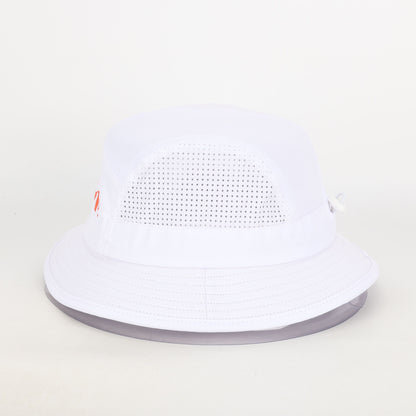 Core Collection | White Bucket Hat