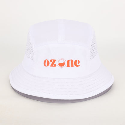Core Collection | White Bucket Hat