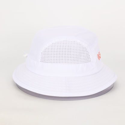 Core Collection | White Bucket Hat