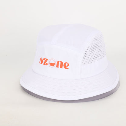 Core Collection | White Bucket Hat